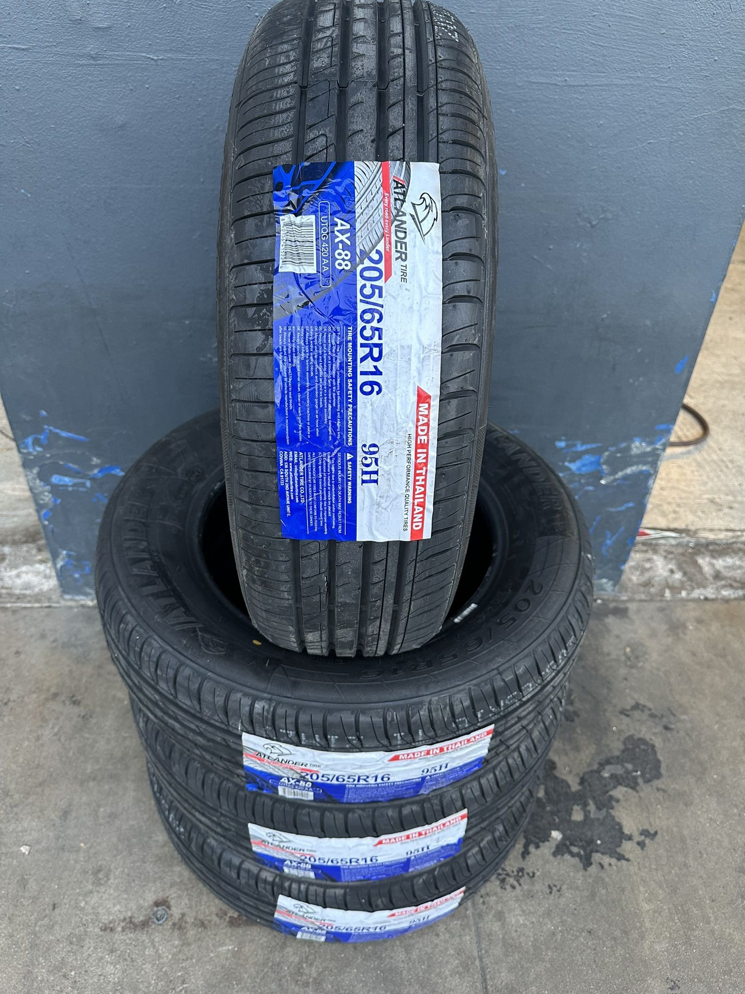 205/65/16 New Set Of Tires Installed