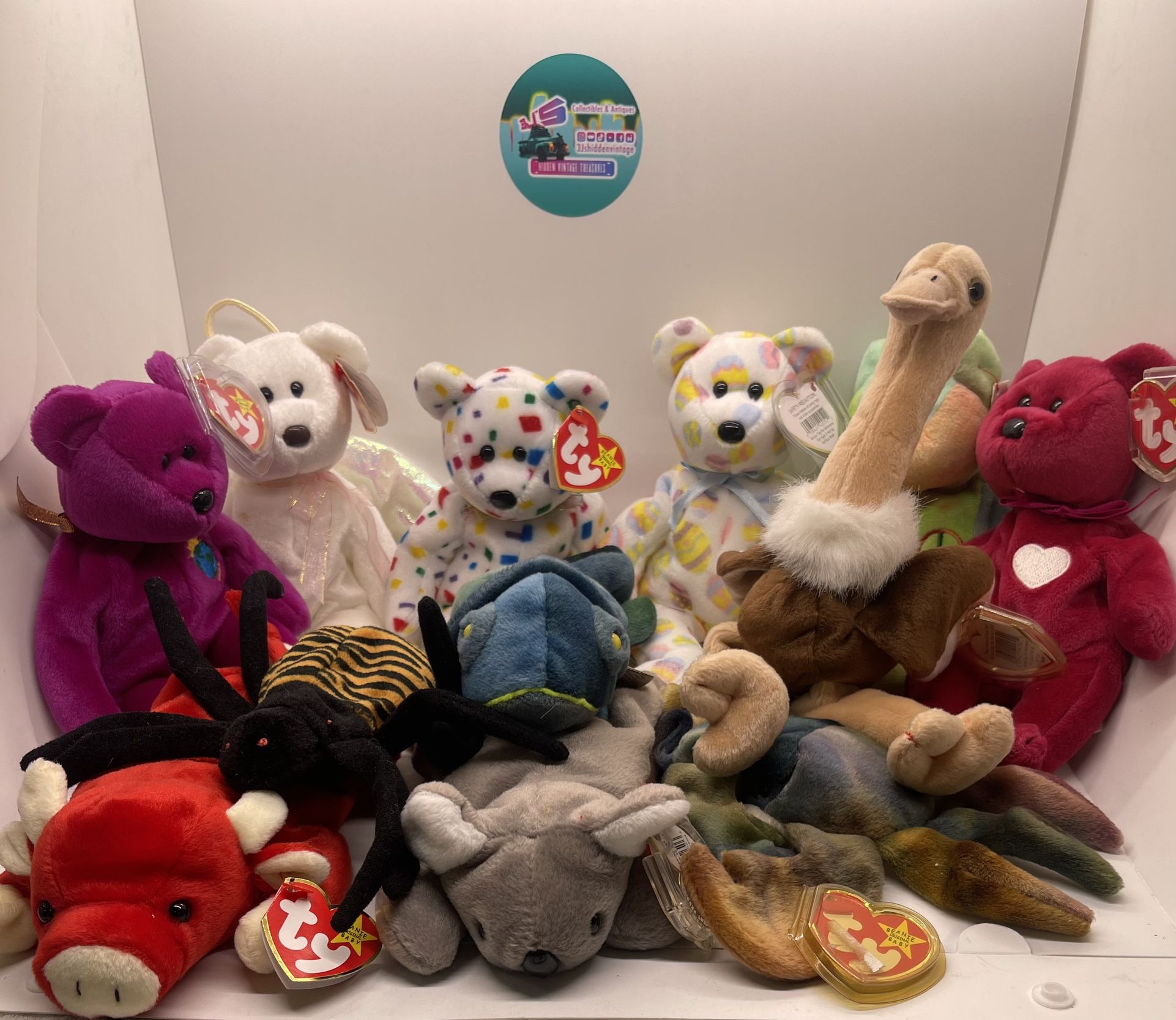 Vintage Beanie Baby Lot