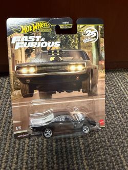 Hot Wheels Premium Fast&Furious 1970 Dodge Charger R/T *Chase* (Dom’s Charger)