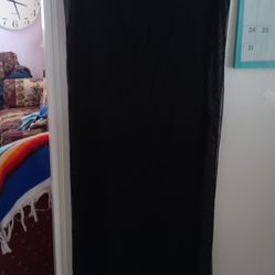 Ladies Black Long Scarf