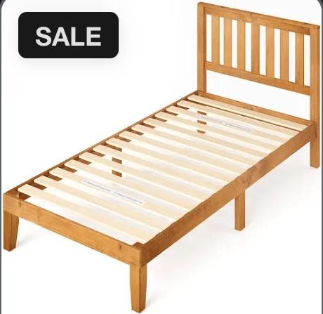 2 Twin Beds With Mattresses And Mirror  