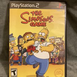 The Simpsons Game For Playstation 2