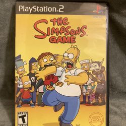 The Simpsons Game For Playstation 2