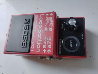 Boss loop pedal