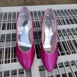 Pink Dress Shoes. Size 7