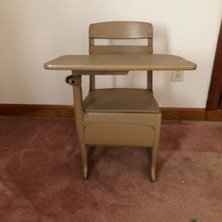 Vintage School Desk. 