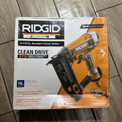  Ridgid 16-Guage 2-1/2in straight finish nailer