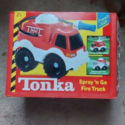 1996 Tonka Hasbro Spray N Go Firetruck