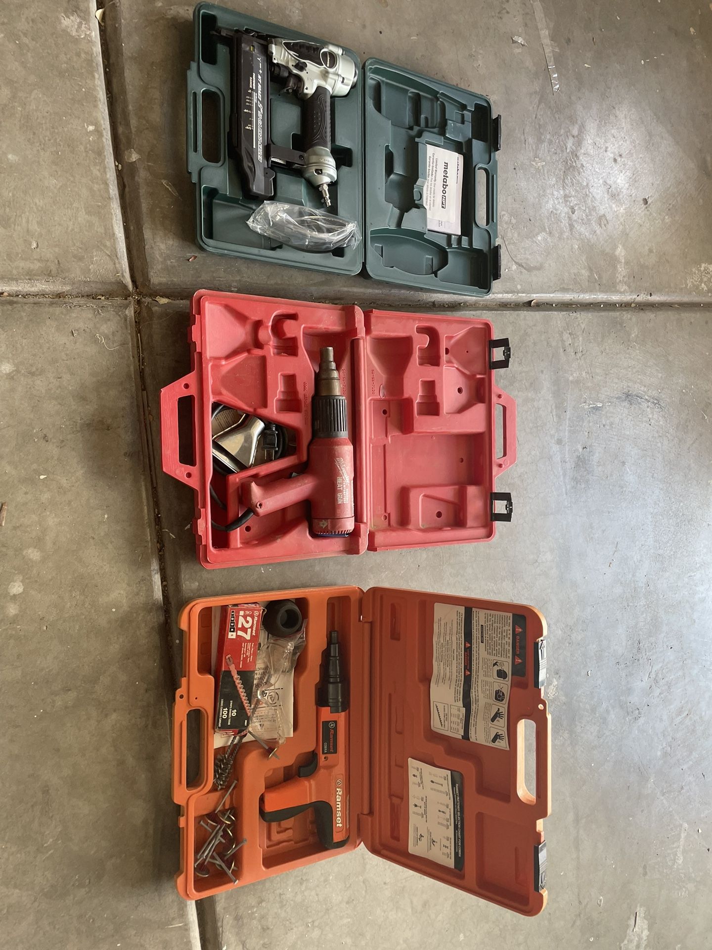 Tools ( no ramset)