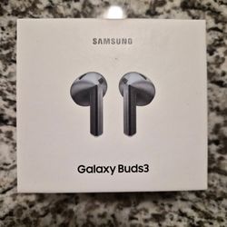 Samsung Galaxy Buds3 - space gray - Like New Condition