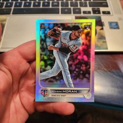 Jovani Moran Baseball Card 