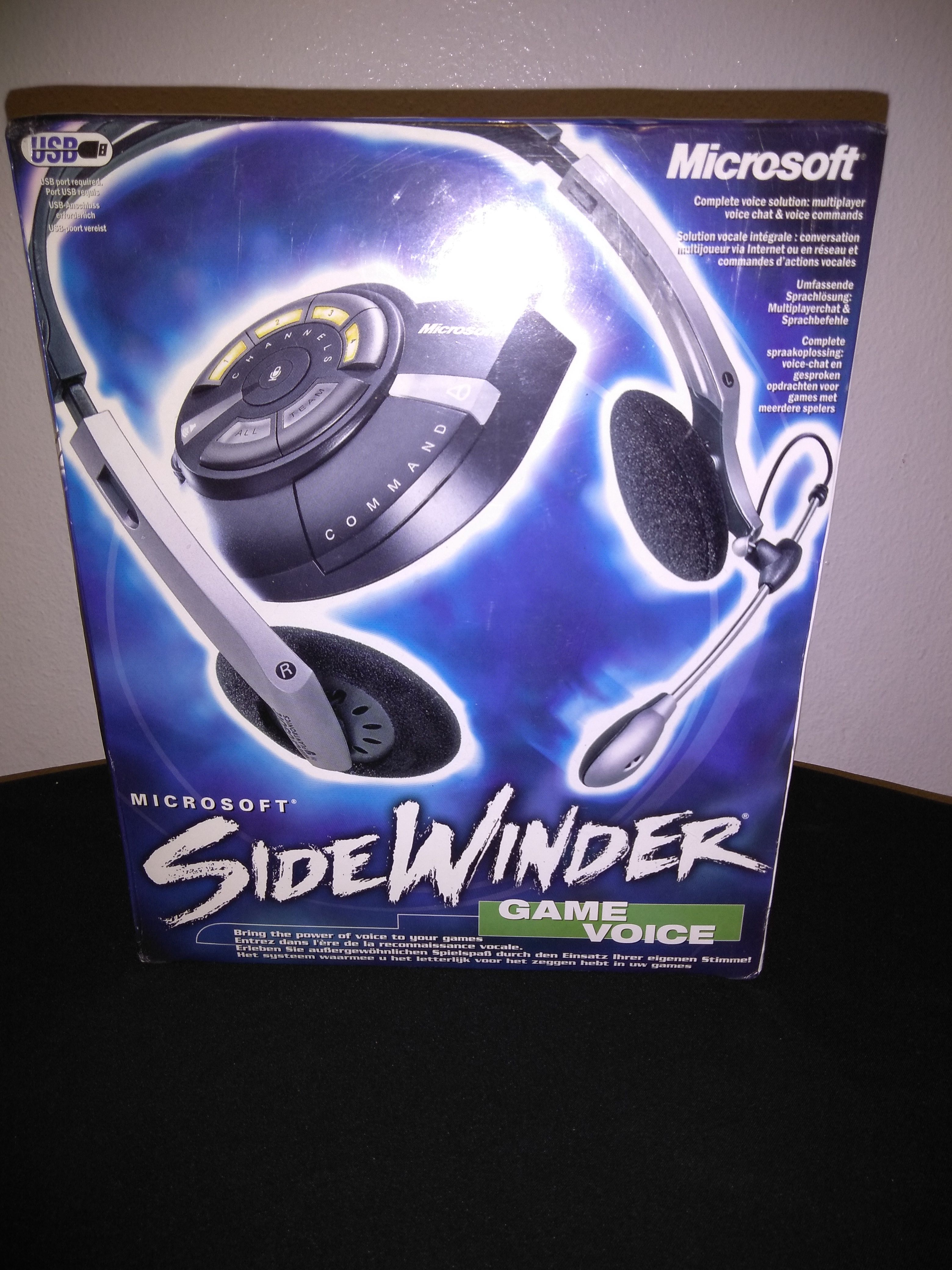 Microsoft SideWinder game voice