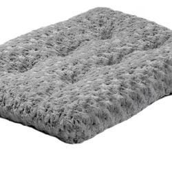 QuietTime Deluxe Gray Ombré Swirl Plush Pet Bed