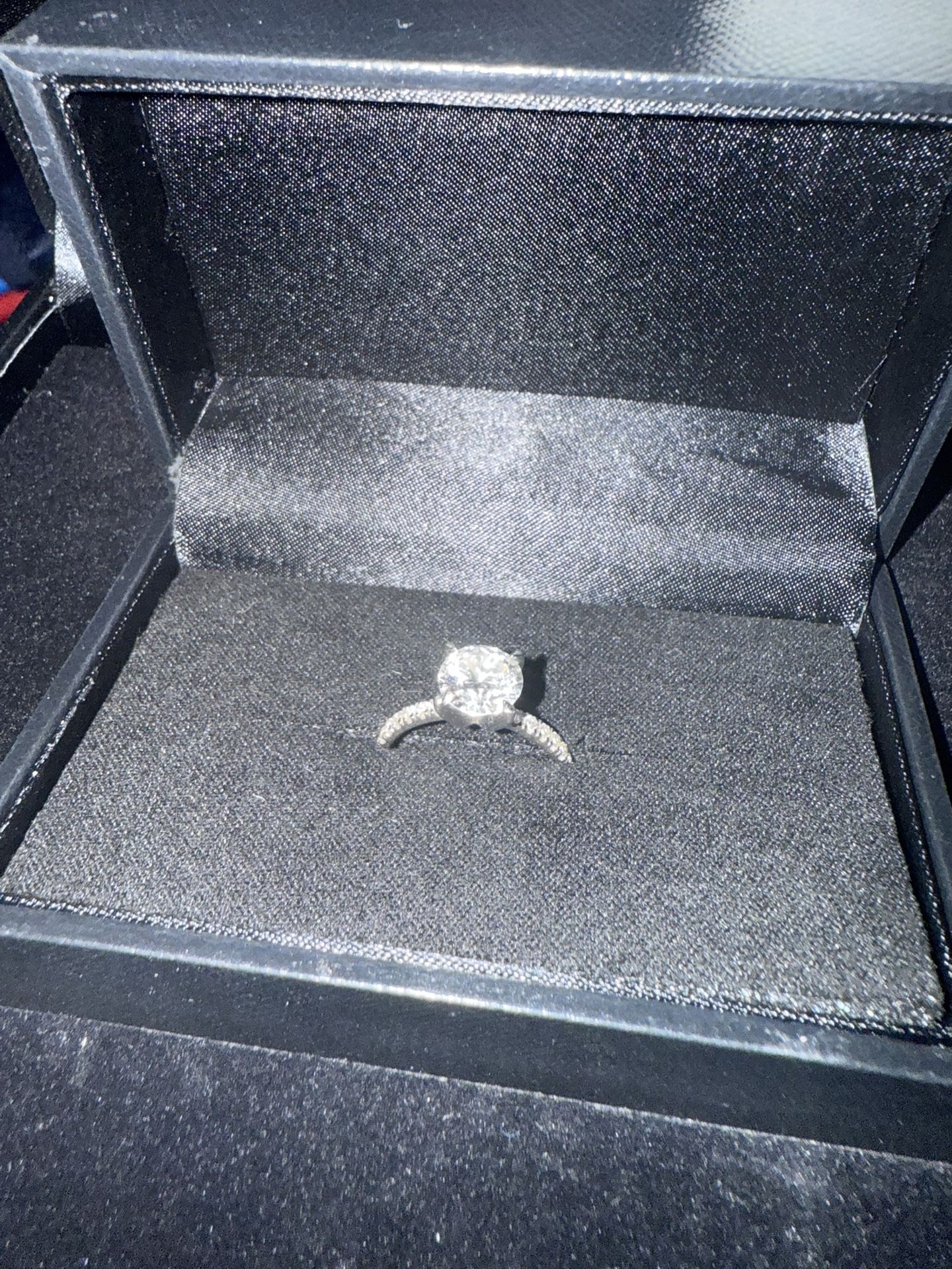 1.70ct Lab-Grown Diamond Ring in 18kt White Gold