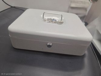 Metal Cash Box with Key Lock