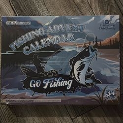 Fishing Advent Calendar Gift Set – Brand New Sealed – Tackle & Lures – Fishing