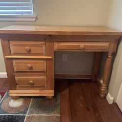 Knotty Pine Desk