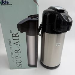 Update International Stainless Steel Airpot Thermal Coffee Dispenser