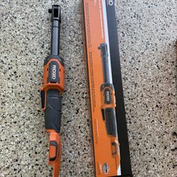 Ridgid brushless extended reach ratchet 3/8 inch