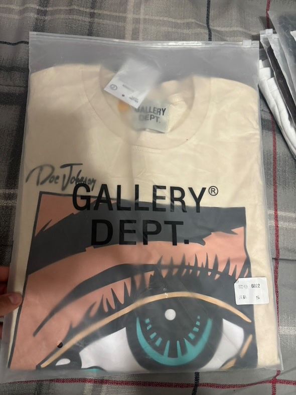 SIZE S GALLERY DEPT. SHIRTS DEAD BATTERY/FRENCH TEE