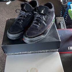 Black Cat Jordan 3s