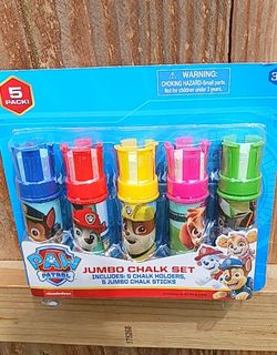 Paw Patrol Chalk Set. New In Box