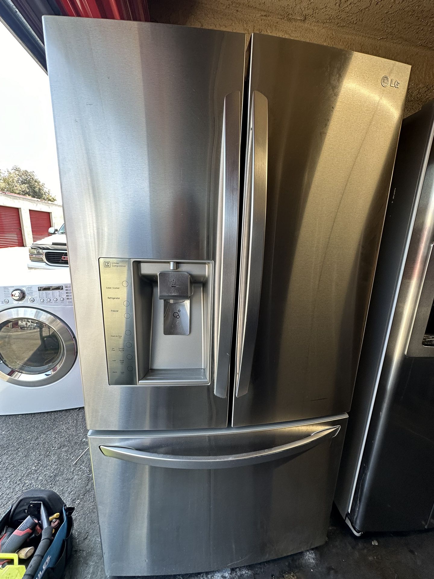 LG 3 Door Stainless Steel Refrigerator 