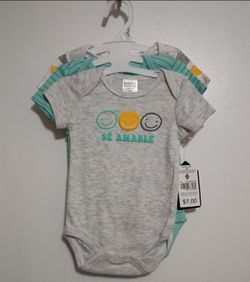 Brand New 3-Pack Bodysuits - Size 6/9M