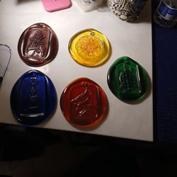 Pressed Glass Sun Catchers