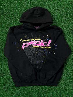 Sp5der P*NK hoodie size XL