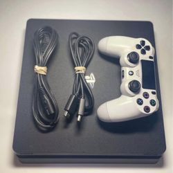 PS4 1TB, Playstation 4 with Controller and Cords!