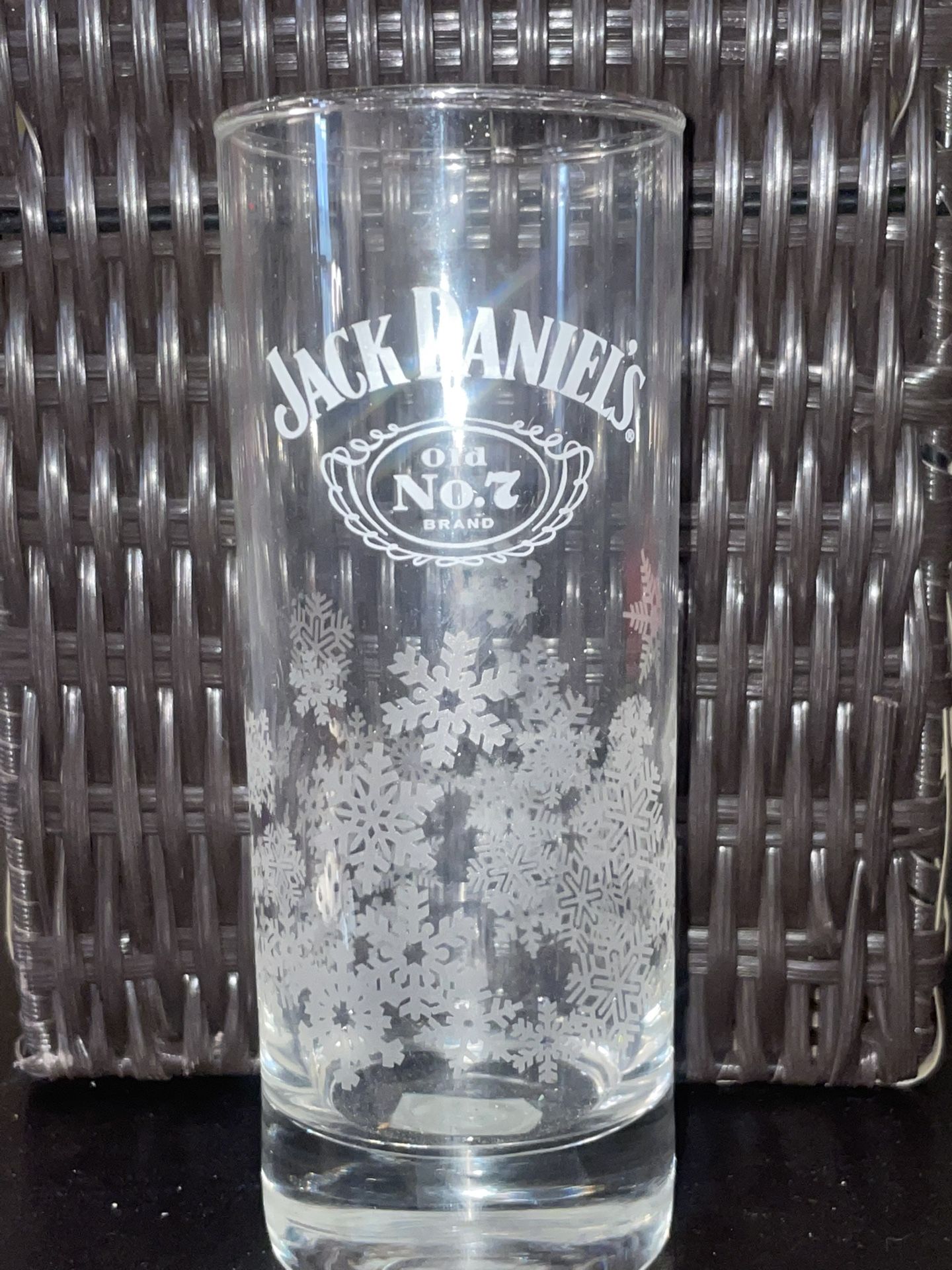 Jack Daniel’s Snowflake Highball Glass (only 1)