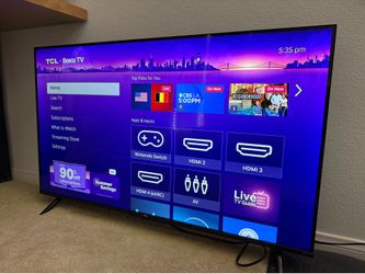43” TCL Roku Tv