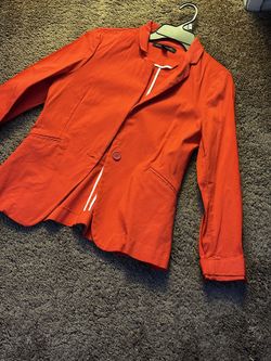 Red blazer