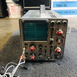 Vintage Tele-equipment Oscilloscope Model D67