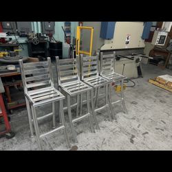 Custom Aluminum Bar Stools 