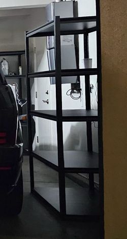 Metal Storage Shelving Unit ( Like new )