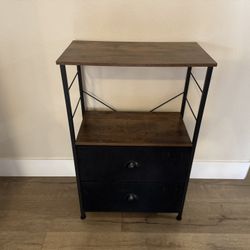 Book Shelf and Storage With Drawers