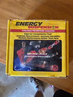 Suspension Hyper-Flex Performance Polyurethane Components Bushing Kit Box