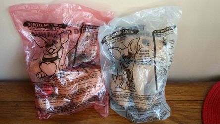 2 Vintage Taco Bell talking chihuahuas