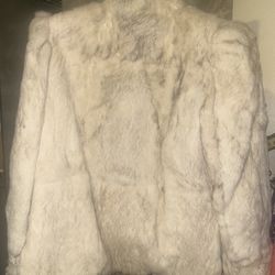 Real Rabbit Fur Coat