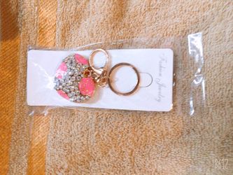 Beautiful beaded key chain 10 each