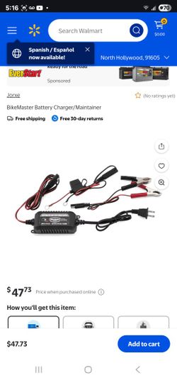 Bike Master Battery Charger/maintainer