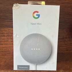 Google Nest Mini- 2nd Generation 