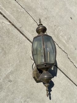 Outdoor Lantern Wall Light 