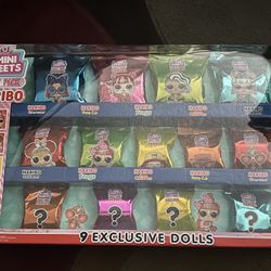 lol Surprise Haribo Mini Sweets Dolls Party Pack - 9 Dolls Included