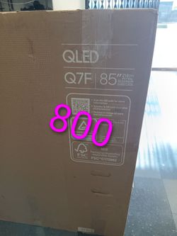 SAMSUNG 85"INCH QLED 4K Q7F