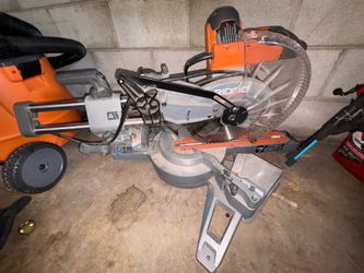 Air compressor & ridgid saw