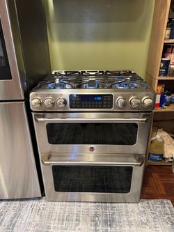 Estufa GE Café Stainless Steel Doble Horno