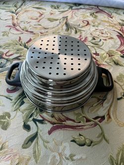 Steamer Basket Usable In Different Sizes Of Pots